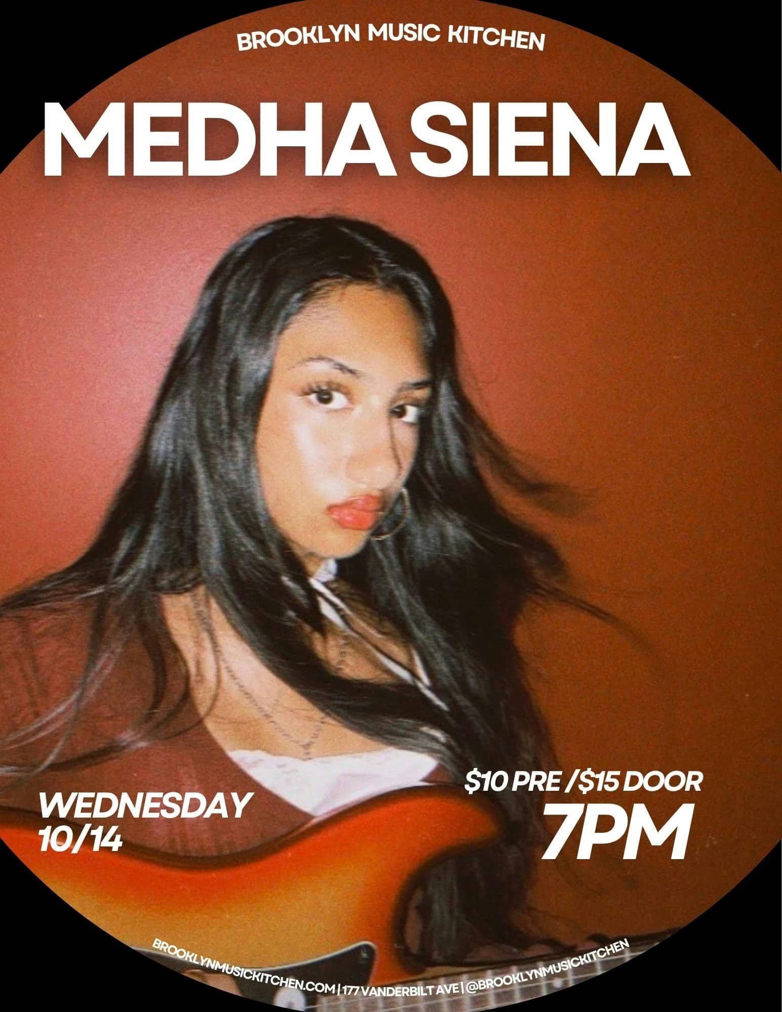 Medha Siena at Brooklyn Music Kitchen - South Asian event