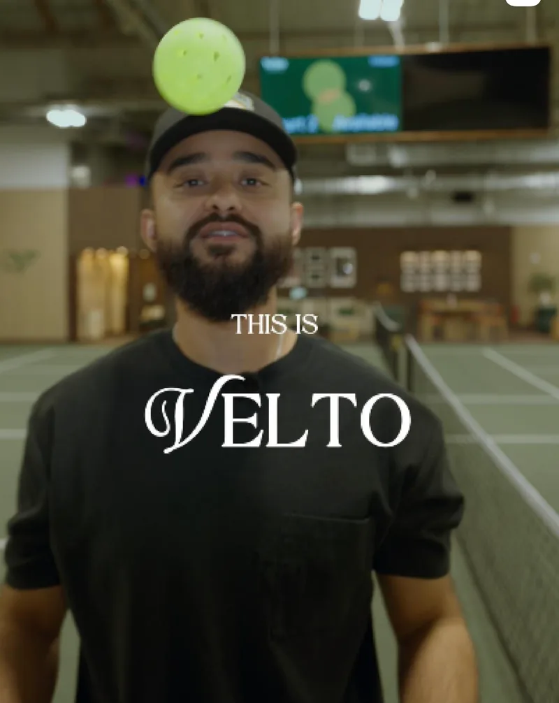 Velto Pickleball collaboration