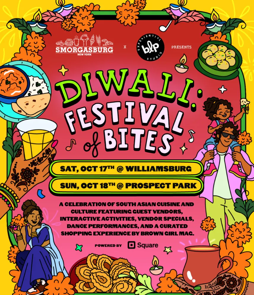 Diwali: Festival of Bites at Smorgasburg — South Asian event in Brooklyn