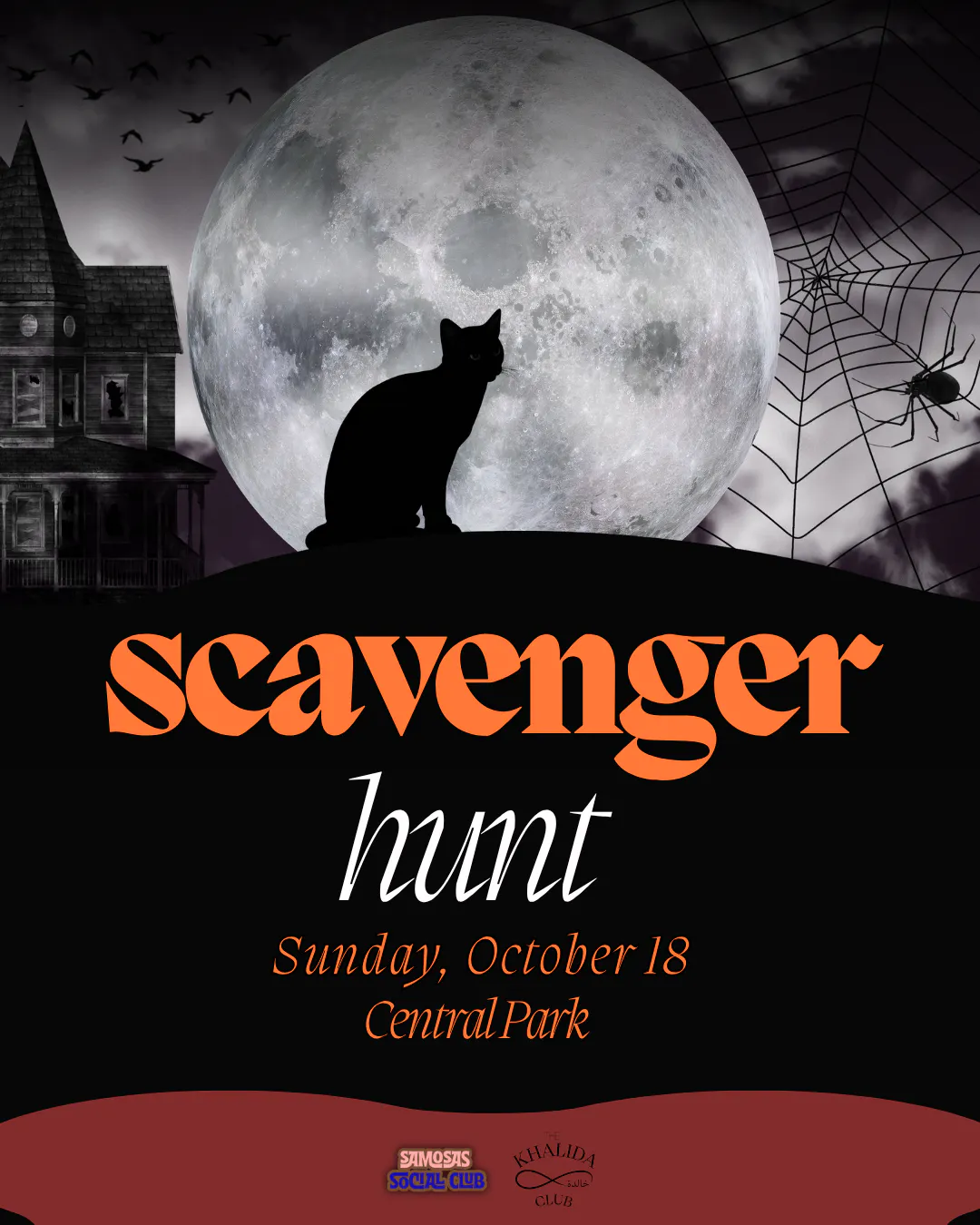 Spooky Edition Scavenger Hunt in Central Park — South Asian event in New York, Manhattan