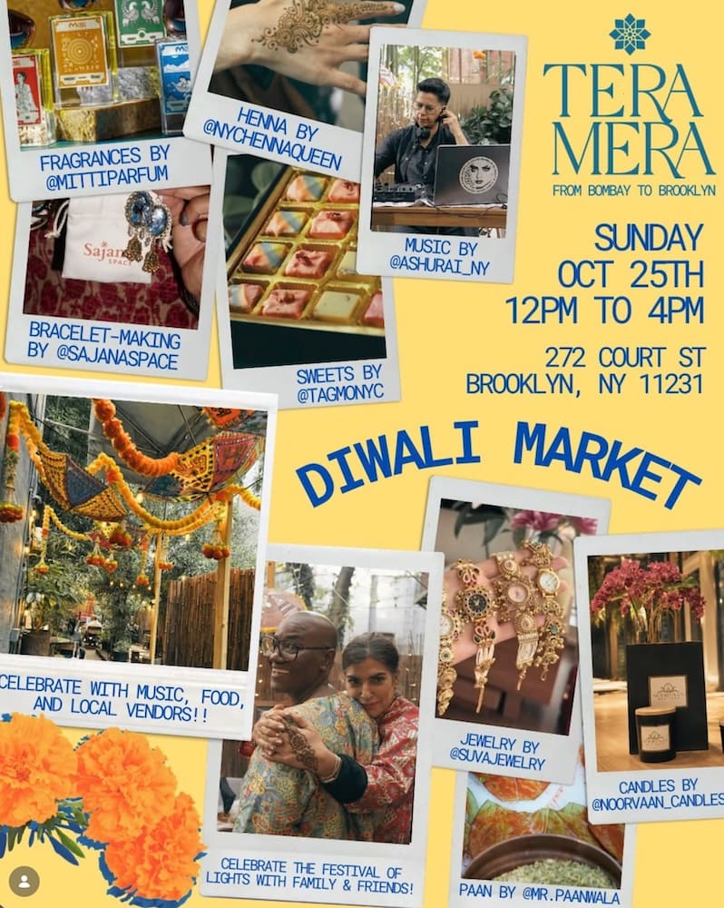 Diwali Market at Tera Mera — South Asian event in Brooklyn