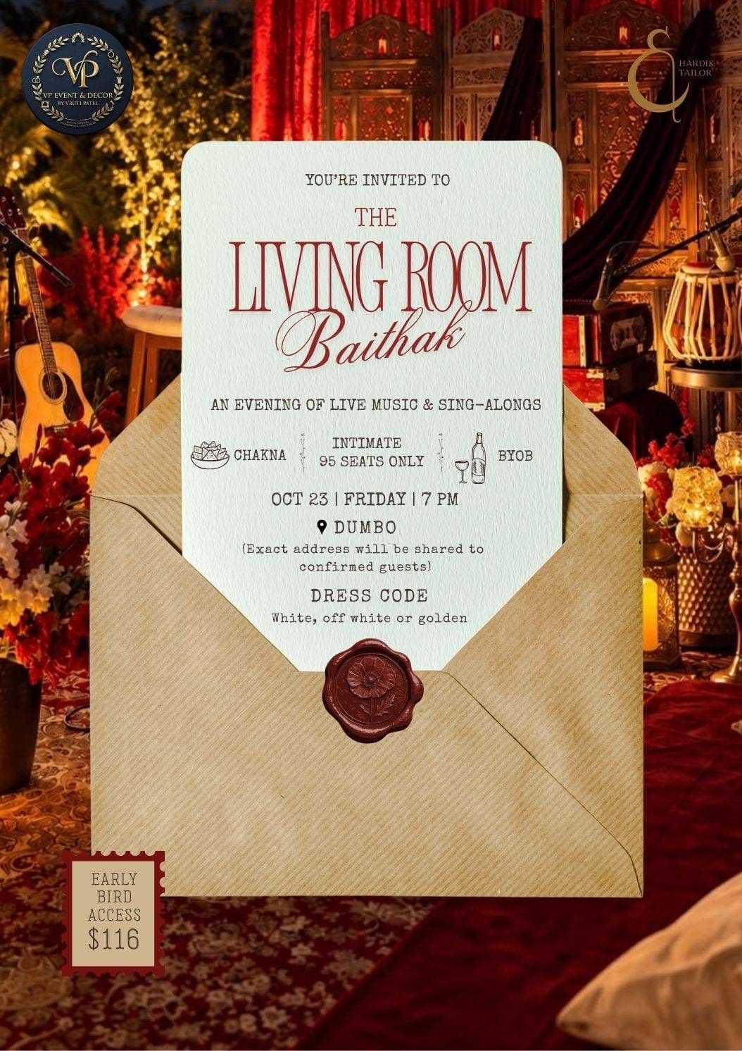 The Living Room Baithak — South Asian event in New York, Brooklyn