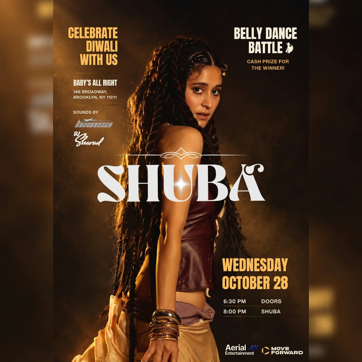 SHUBA at Baby's All Right — South Asian event in Williamsburg, Brooklyn
