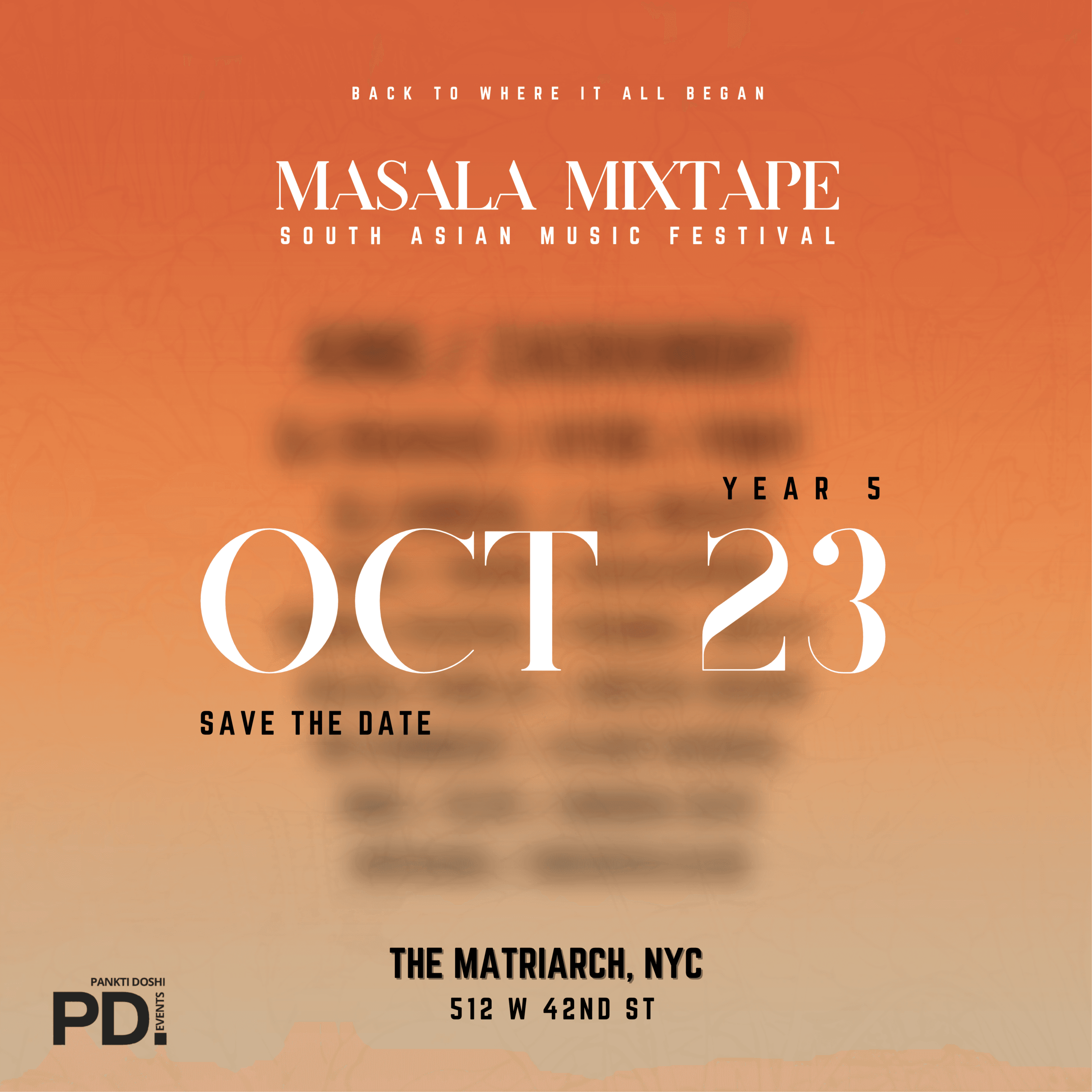 Masala Mixtape '26, Year 5 event photography