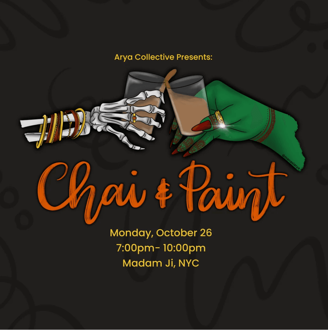 Chai & Paint: Halloween Edition — South Asian event in NYC, Manhattan
