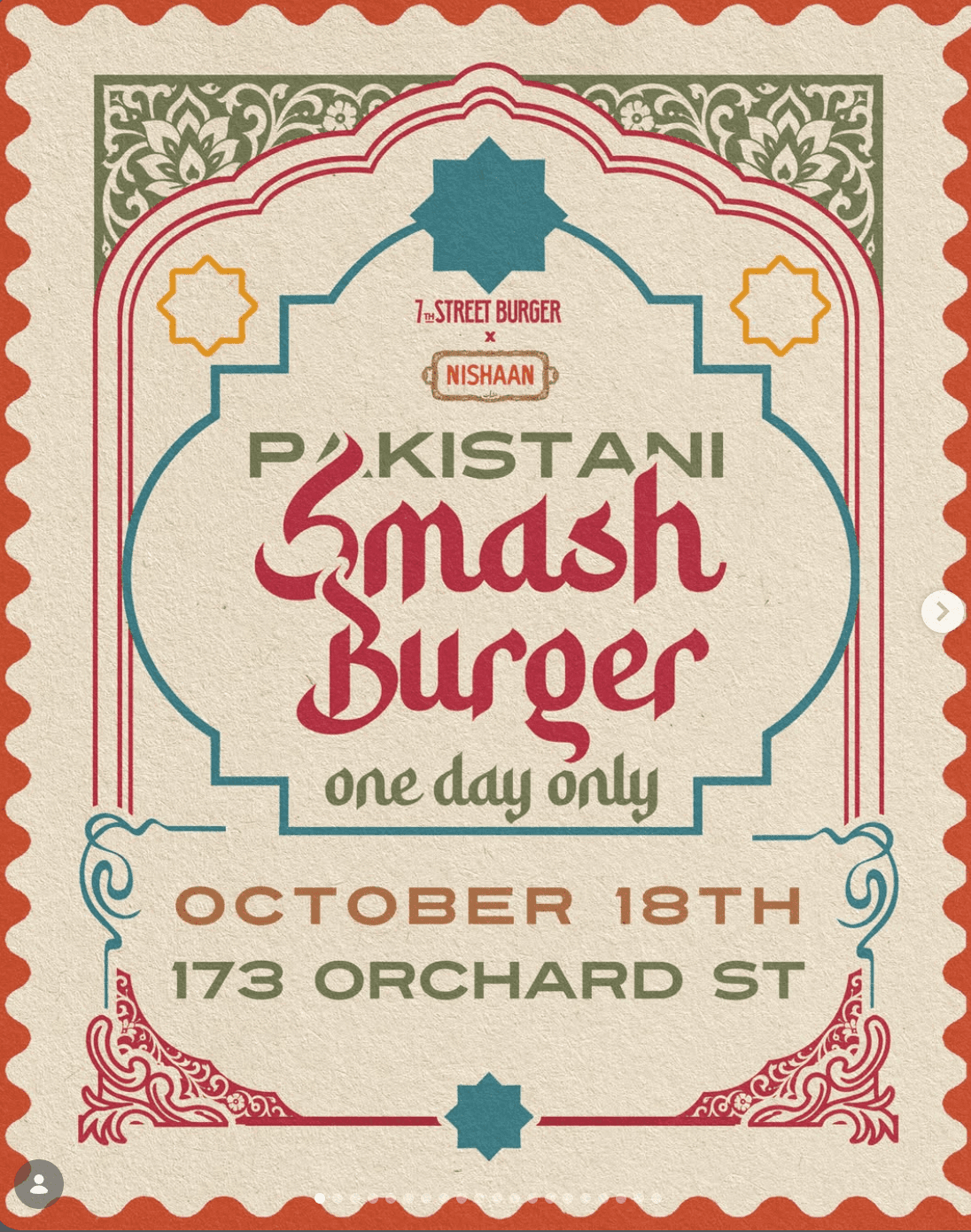 Pakistani Smash Burger event photography