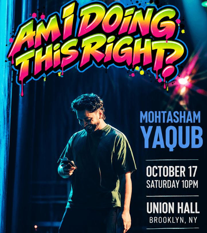 Mohtasham Yaqub: Am I Doing This Right? event photography