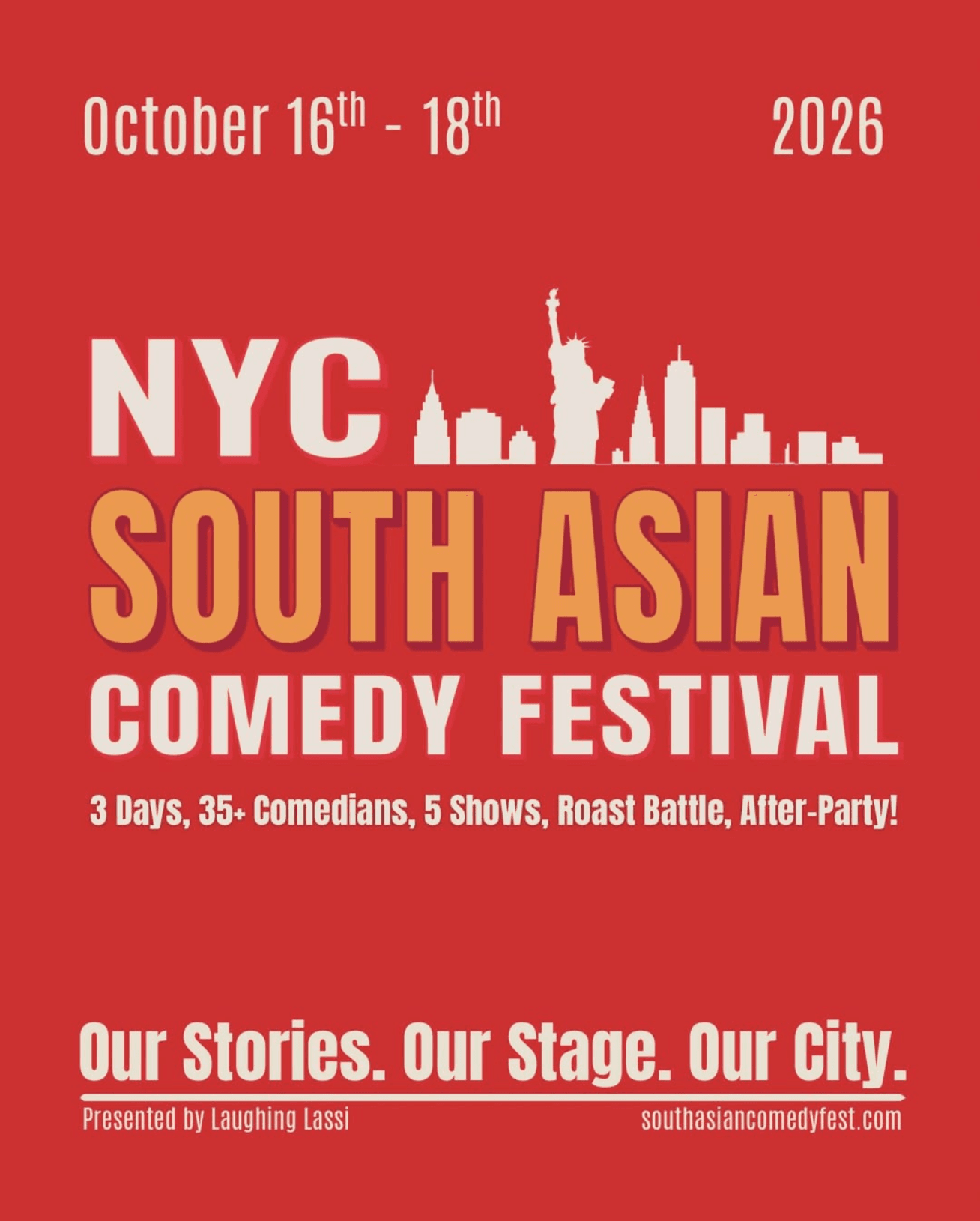 NYC South Asian Comedy Festival — South Asian event in Flatiron, Manhattan