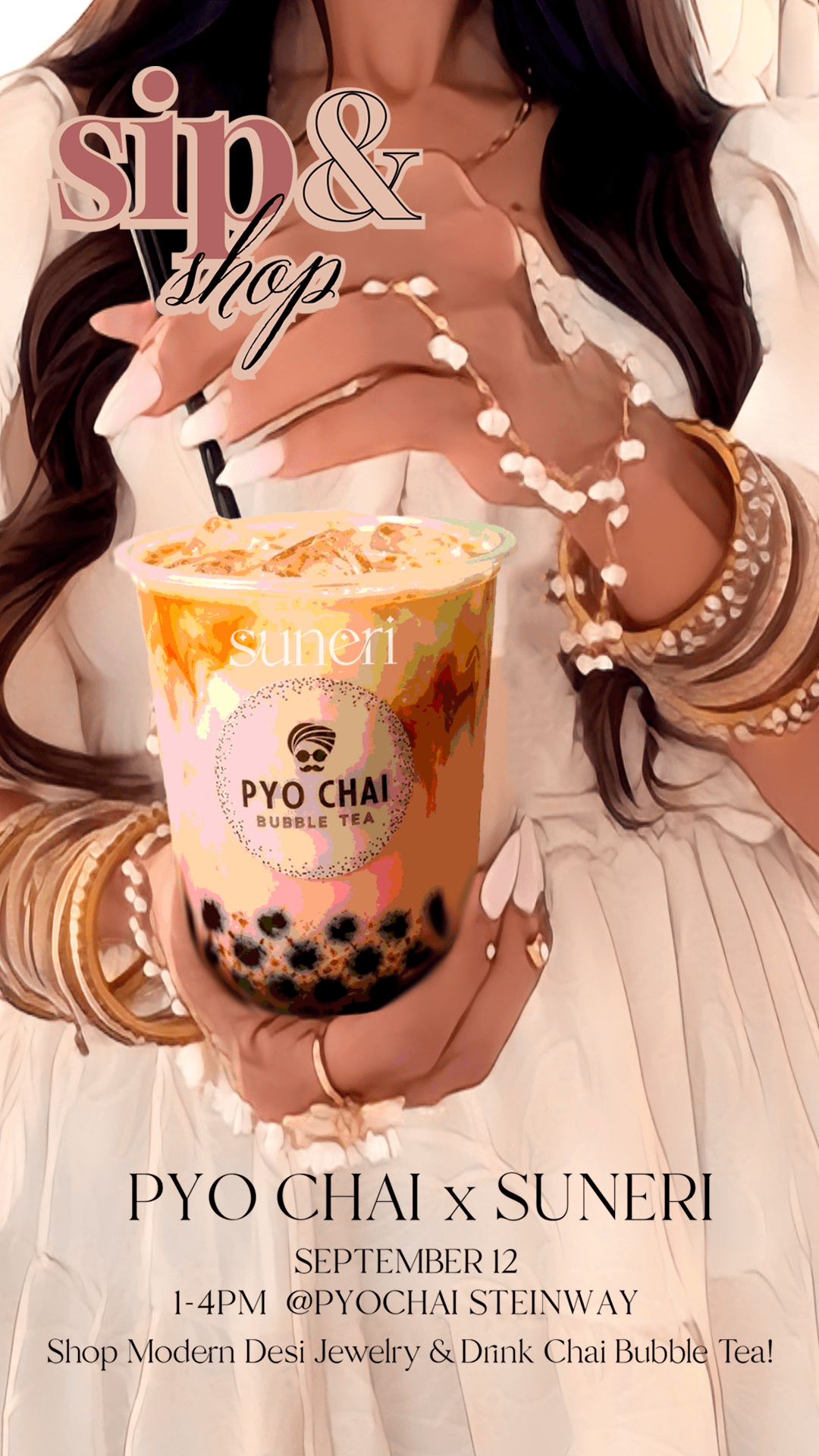 Suneri Jewelry Pop Up — South Asian event in Steinway, Queens