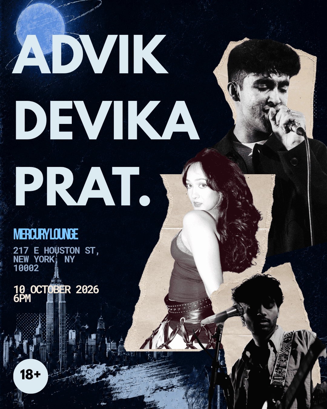 Advik, Devika, prat. @Mercury Lounge event photography