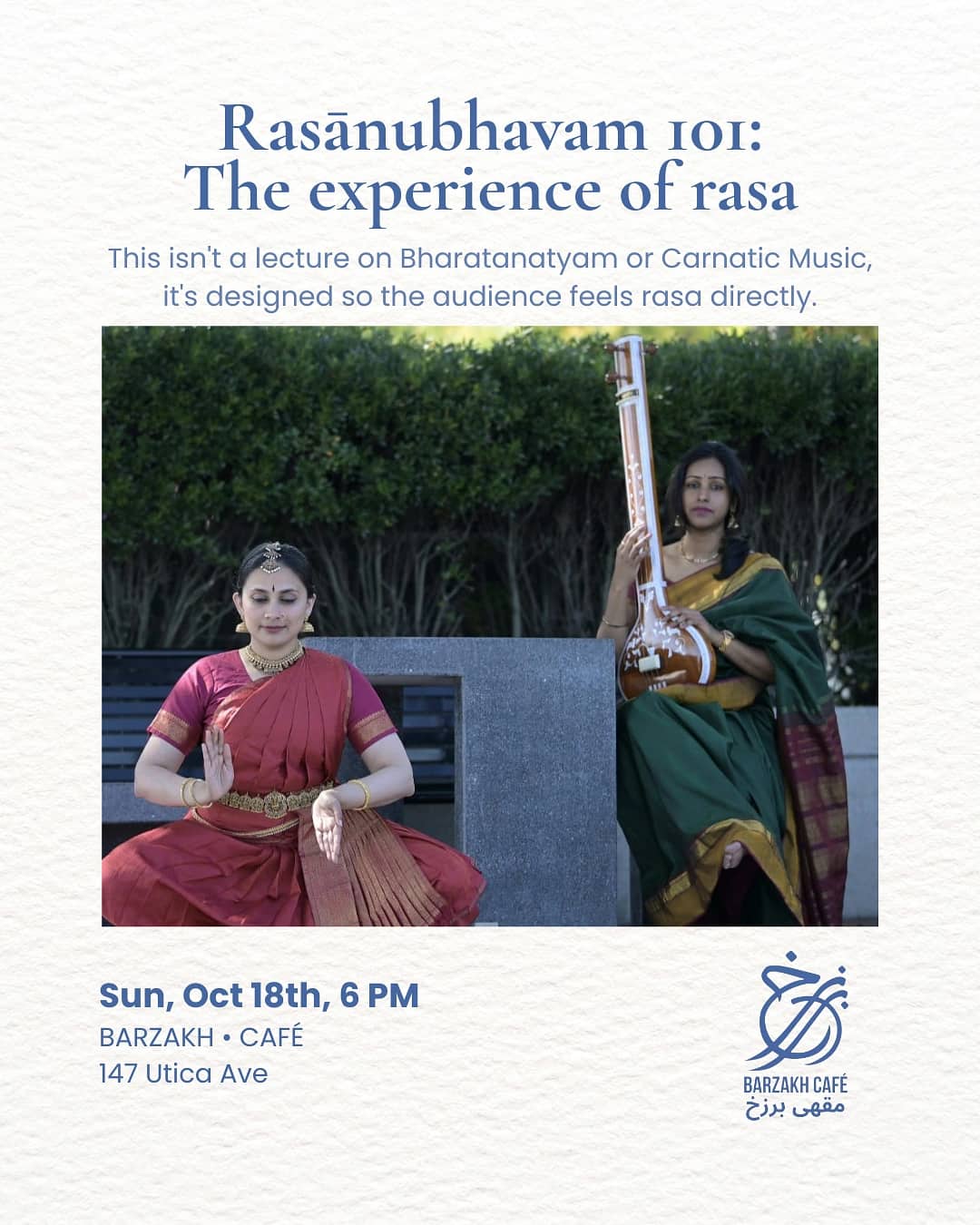 Rasānubhavam 101: The Experience of Rasa event photography