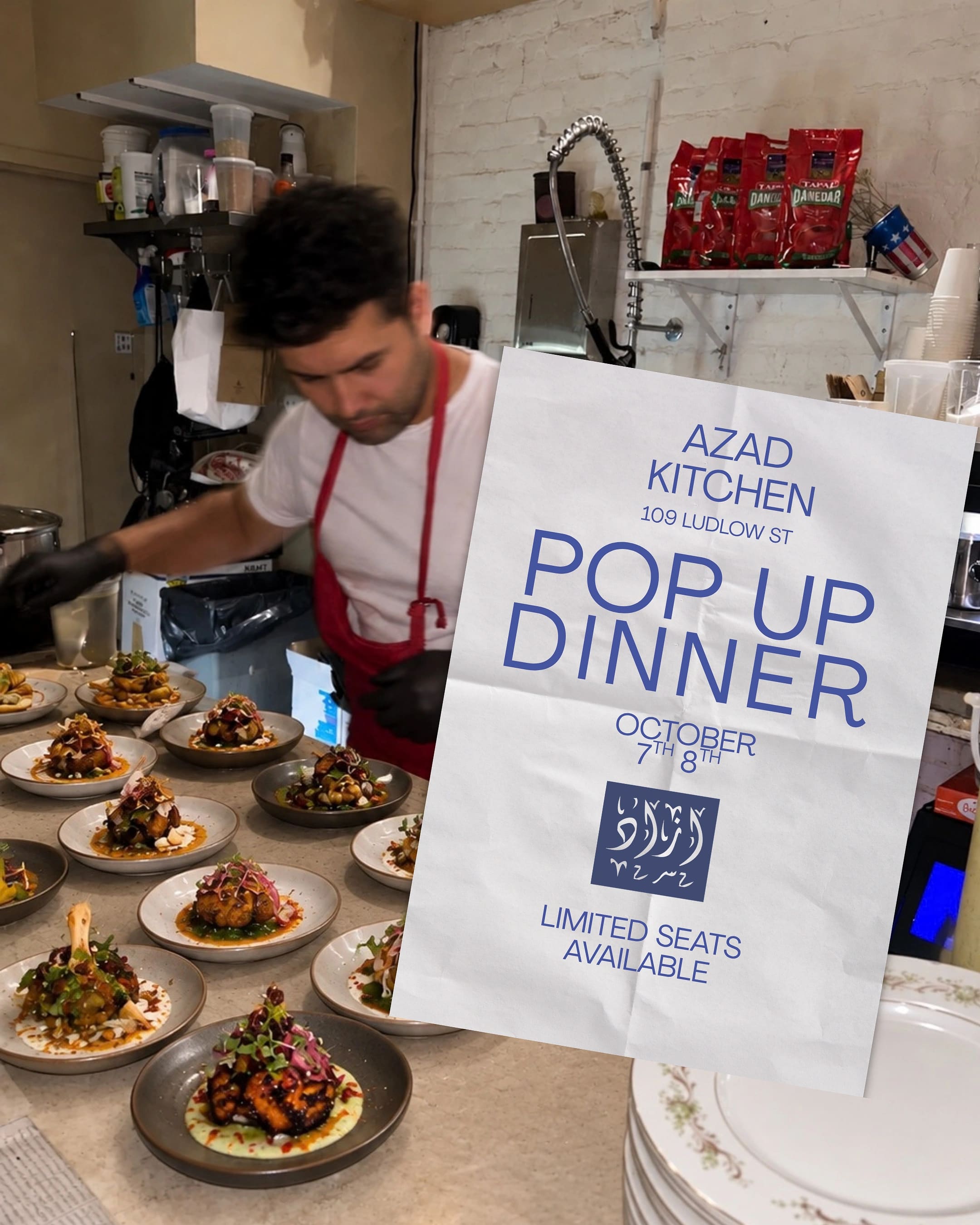 Azad Kitchen Pop-Up Dinner at Kaafi by Chaiguy — South Asian event in New York, Manhattan