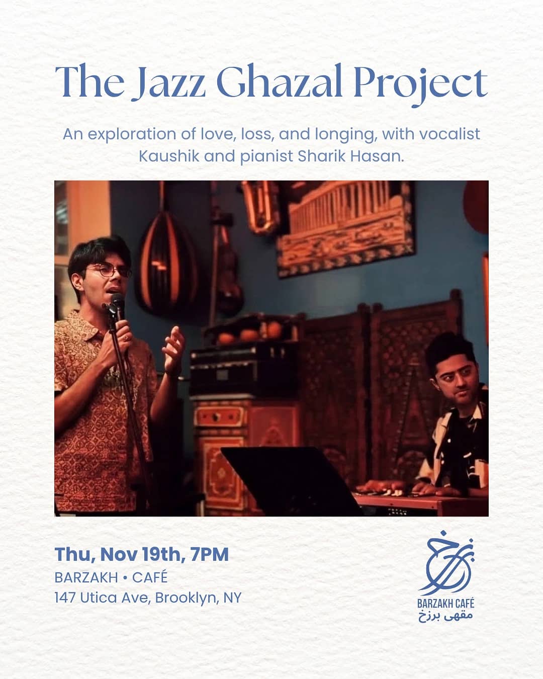 The Jazz Ghazal Project event photography